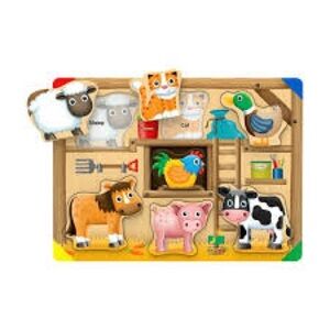 The Learning Journey My First Lift & Learn Puzzle - On the Farm, Toddler Puzzle